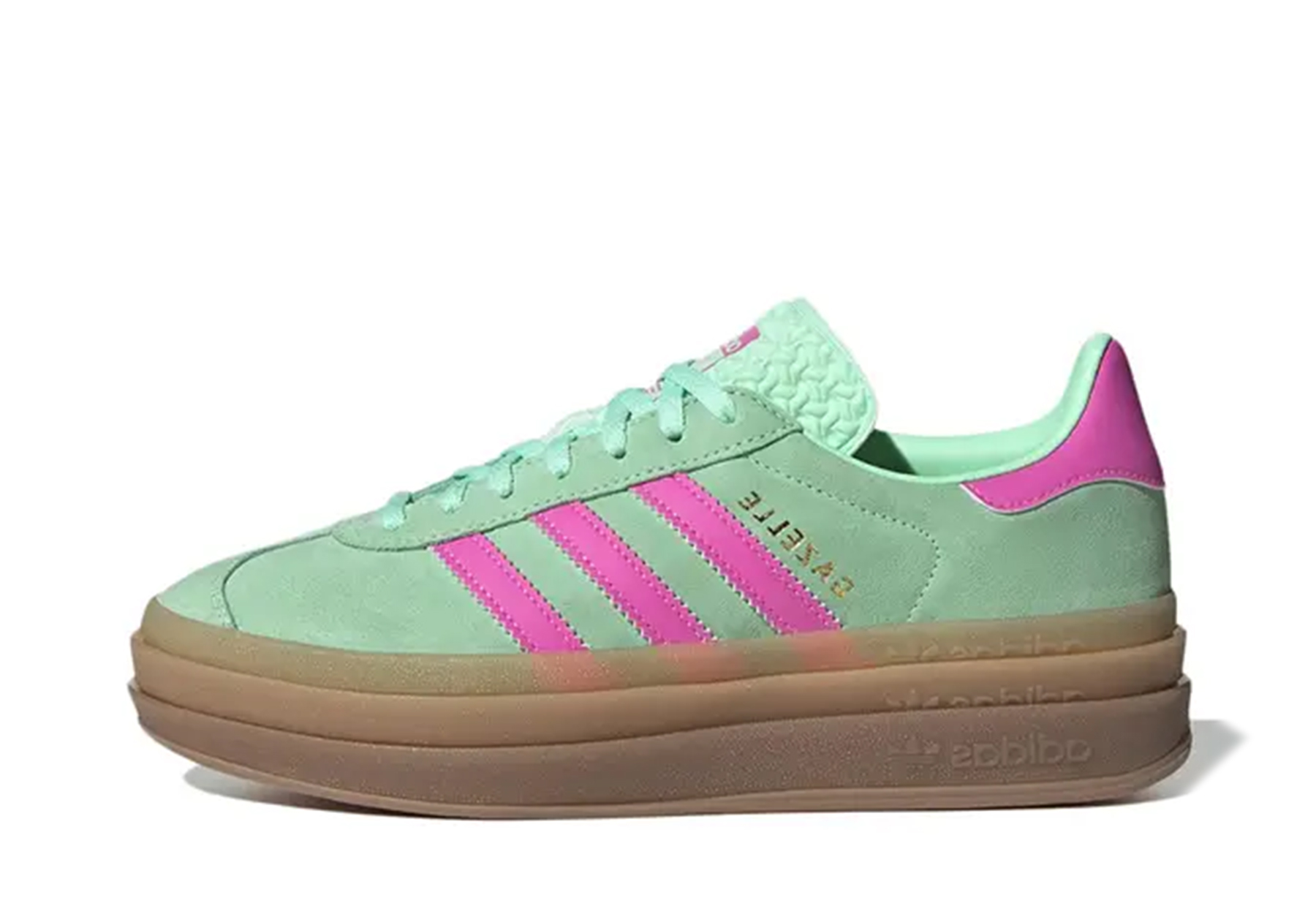 Adidas Gazelle Bold WMNS 'Mint Pink' (2022) MINT/PINK sneaker – authenticated on KLEKT