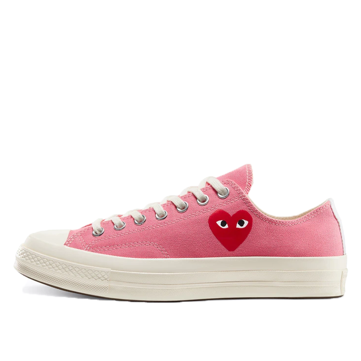 Converse Chuck Taylor All-Star 70s Ox Comme des Garcons Play Bright Pink sneaker – authenticated on KLEKT