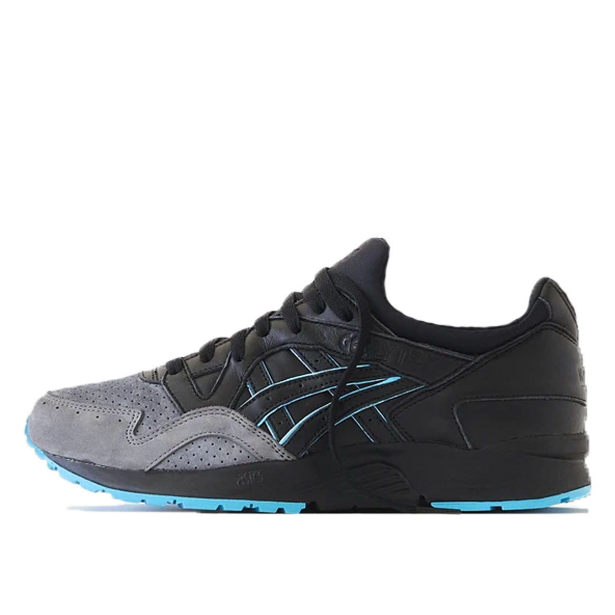 Asics x Ronnie Fieg Gel Lyte V Leatherback (2021) BLACK/GREY-TEAL sneaker – authenticated on KLEKT