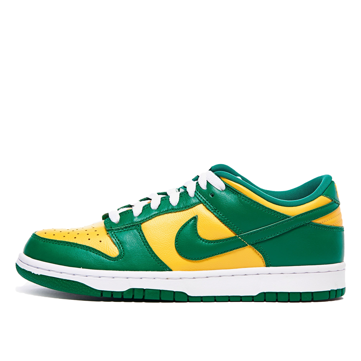 Nike Dunk Low SP 'Brazil' VARSITY MAIZE/PINE GREEN-WHITE sneaker – authenticated on KLEKT