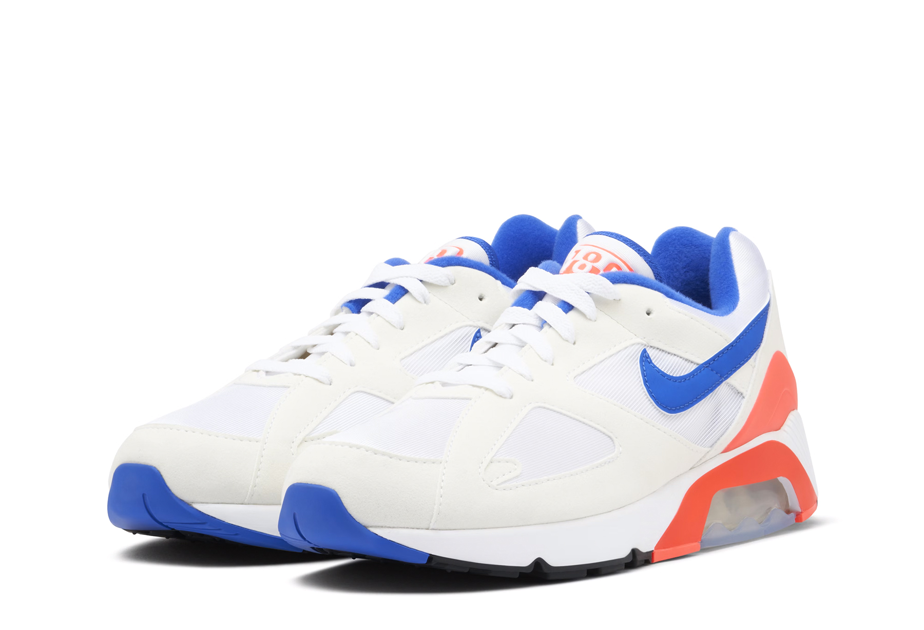 Nike Air Max 180 'Ultramarine' (2024) White/Ultramarine/Solar Red/Black sneaker – authenticated on KLEKT