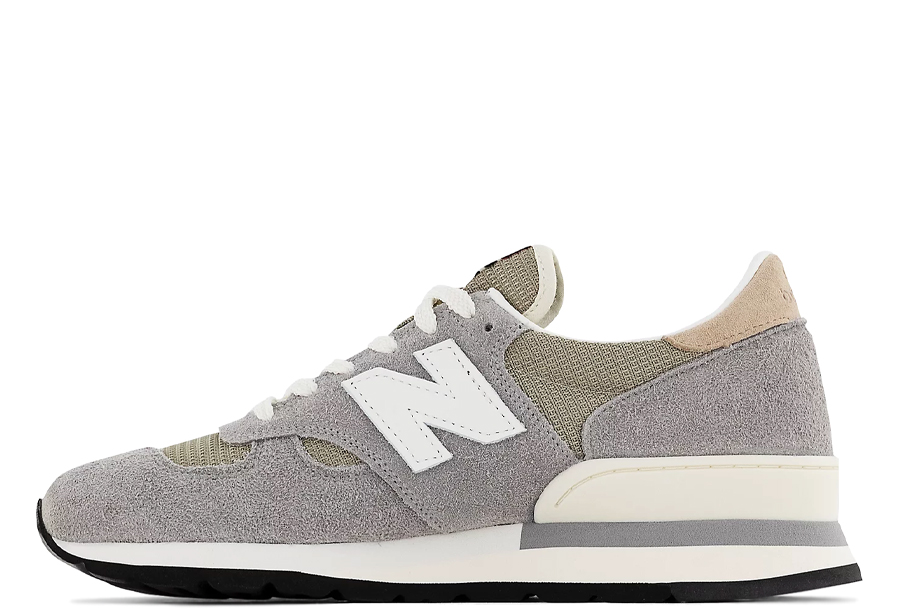 New Balance 990v1 Made In USA Marblehead (2022) grey/tan/white sneaker – authenticated on KLEKT