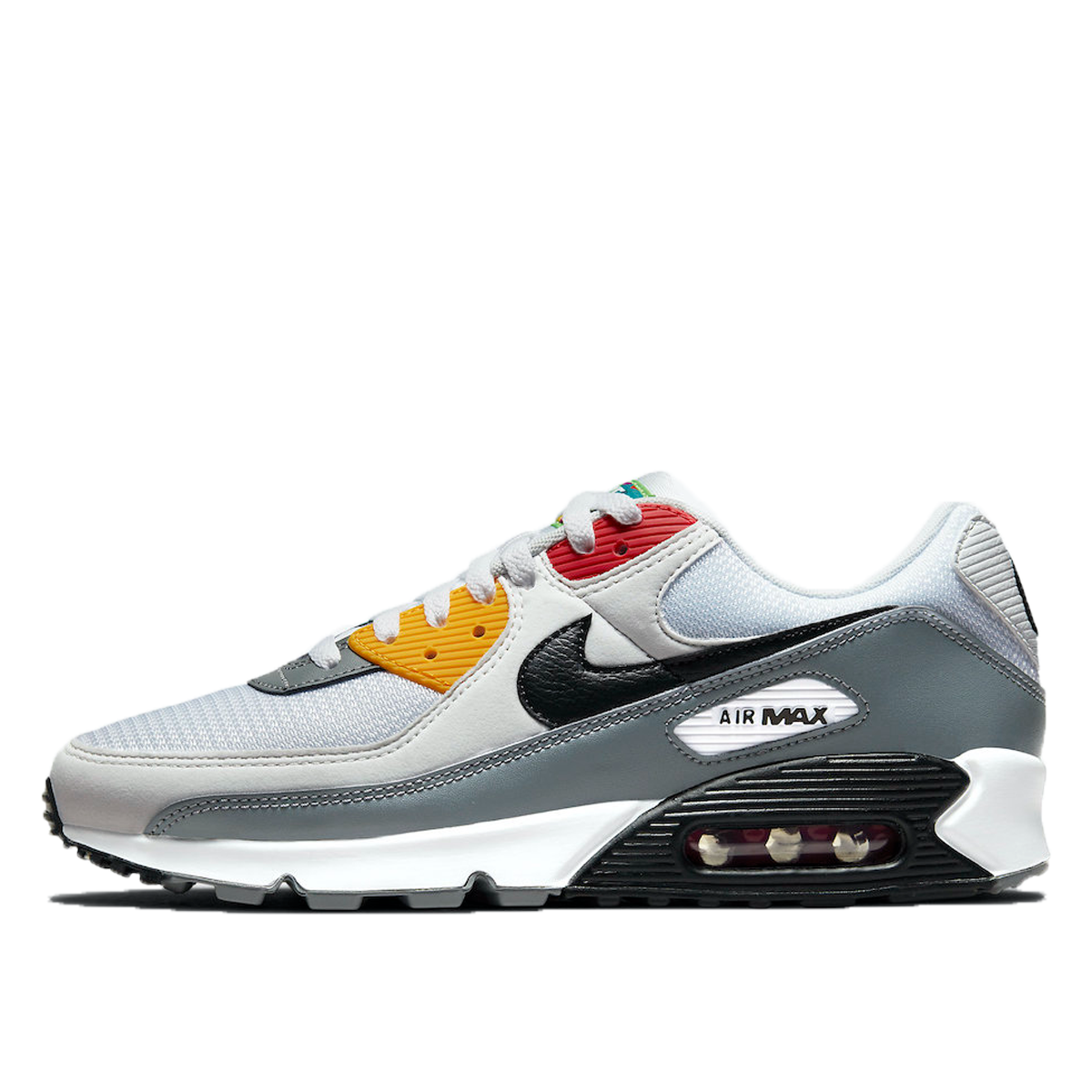 Nike Air Max 90 'Peace, Love, Swoosh' (2021) WHITE/MULTICOLOR sneaker – authenticated on KLEKT