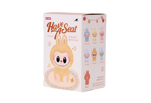 Pop Mart Labubu The Monsters 'Have a Seat' Vinyl Plush Single (1 Blind Box) (2024) – authenticated on KLEKT