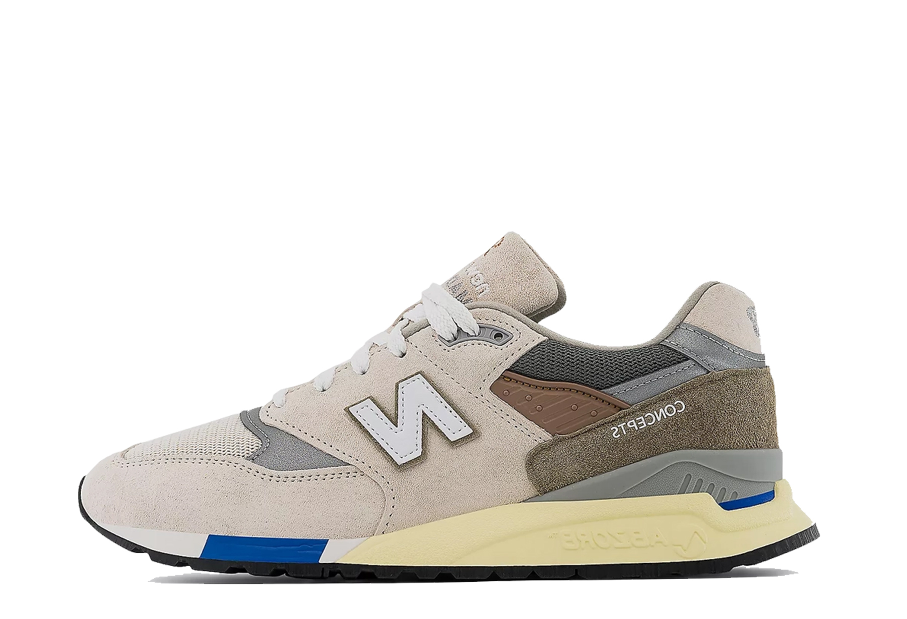 New Balance x Concepts 998 'C-Note' - Made in USA (2023) Sea Salt/Covert Green sneaker – authenticated on KLEKT