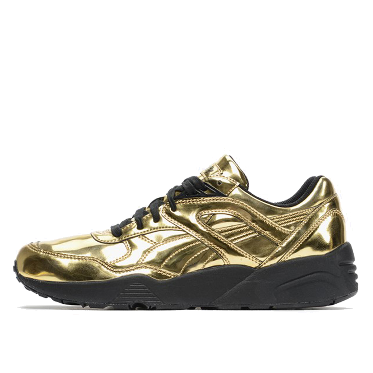 Puma X Vashtie G R698 Gold Black (2016) Gold / Black sneaker – authenticated on KLEKT