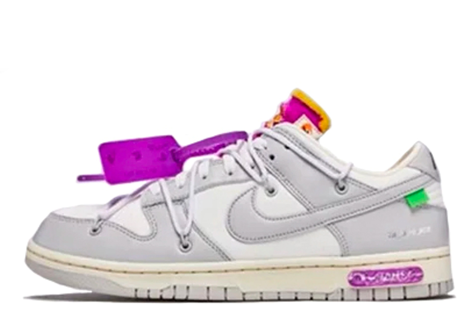 Nike x Off-White Dunk Low 'Lot 3' (2021) Sail/Neutral Grey-White sneaker – authenticated on KLEKT