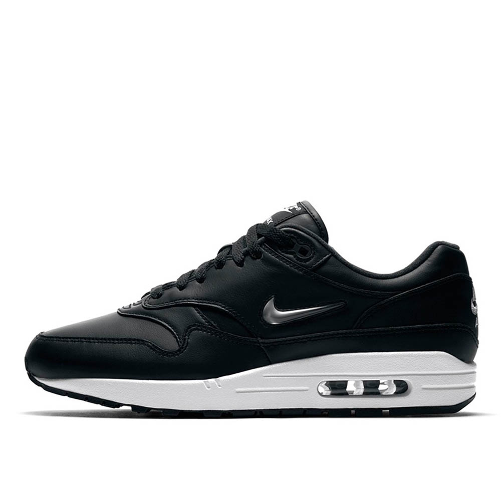 Nike Air Max 1 Jewel Black/Metallic Silver sneaker – authenticated on KLEKT