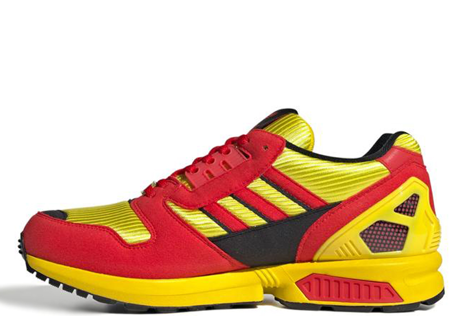 Adidas ZX 8000 Bright Yellow Red (2022) red/yellow sneaker – authenticated on KLEKT