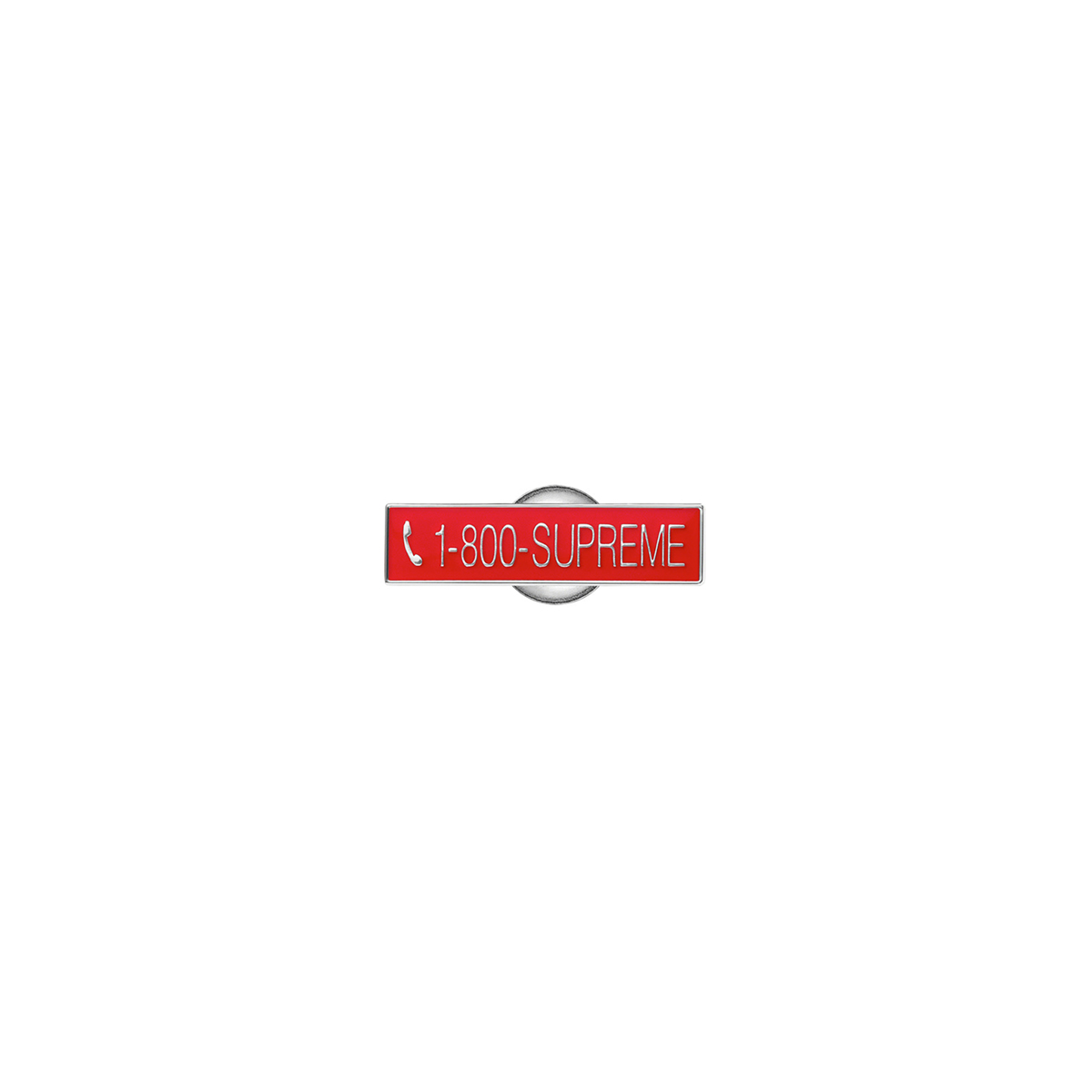 Supreme 1-800 Pin Red (FW19) Red sneaker – authenticated on KLEKT