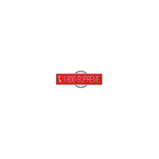 Supreme 1-800 Pin Red (FW19)