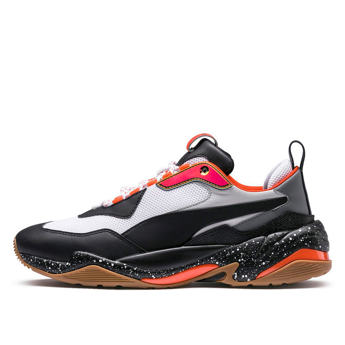 Puma Thunder Electric Black Orange sneaker – authenticated on KLEKT