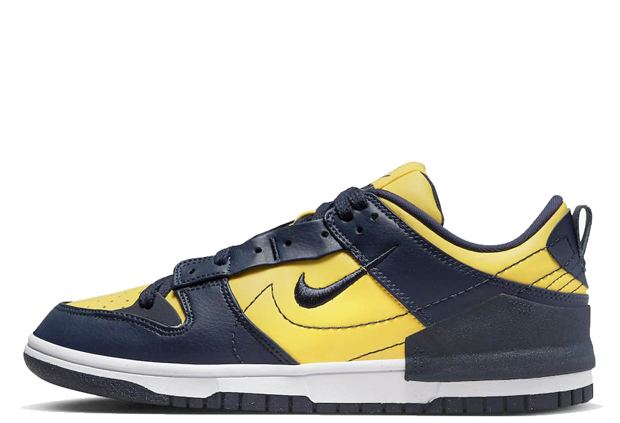 Nike Low Disrupt 2 WMNS Michigan (2022) Varsity Maize/Midnight Navy/White sneaker – authenticated on KLEKT