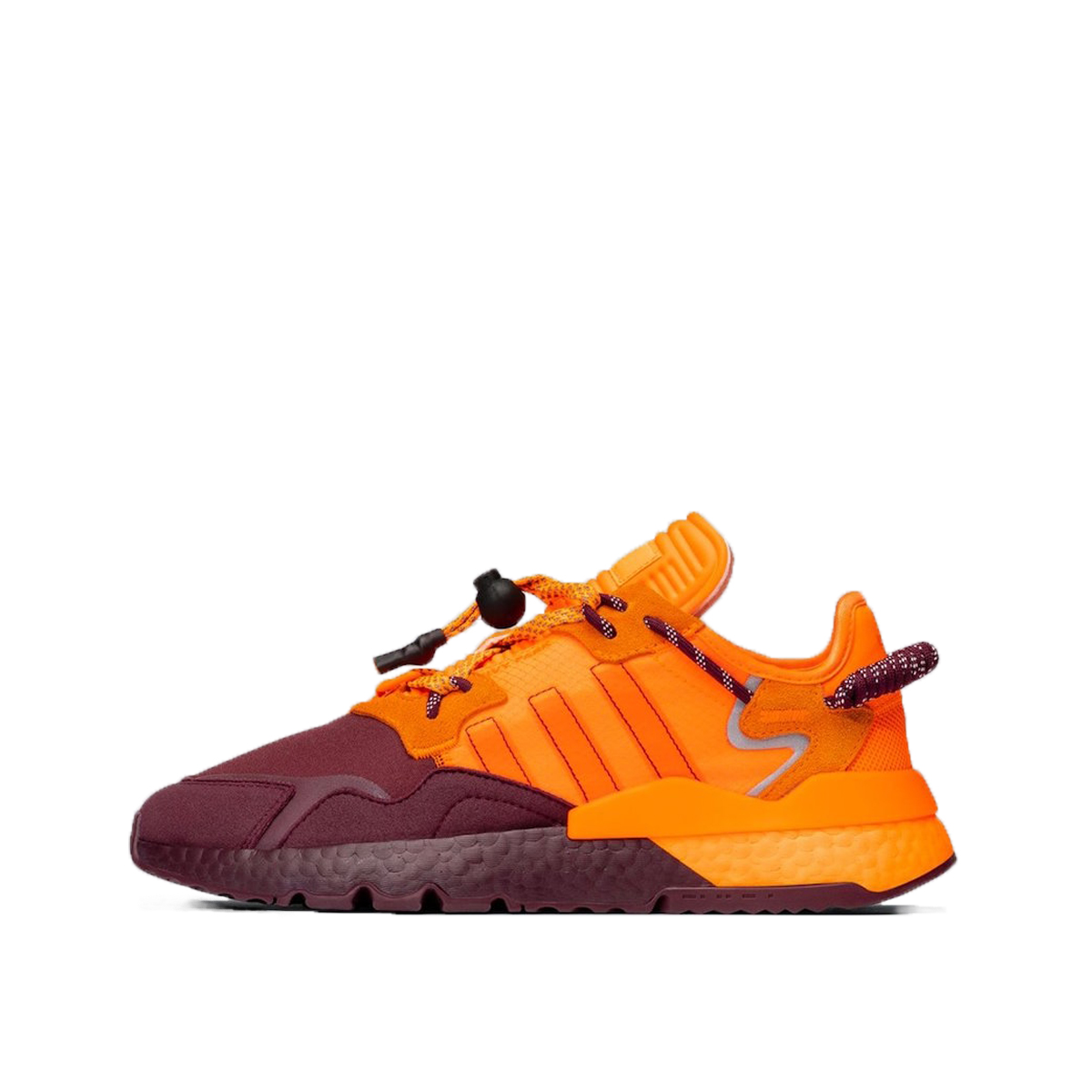 Adidas X Beyonce Ivy Park Nite Jogger (2020) MAROON/MAROON/SOLAR ORANGE sneaker – authenticated on KLEKT