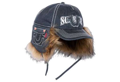 Supreme x True Religion Earflap 'Dirty Indigo' (FW25) – authenticated on KLEKT