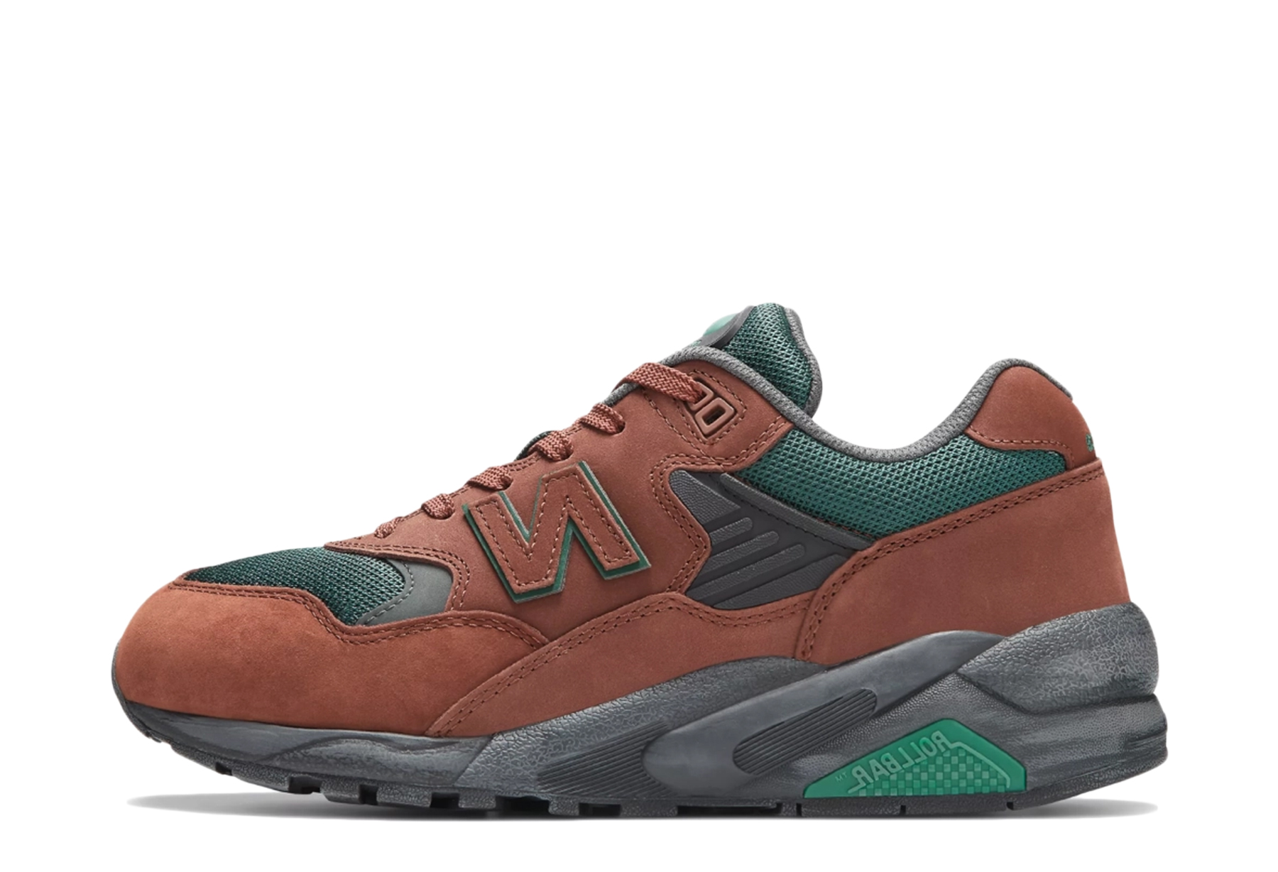 New Balance 580RTB 'Mahogany' (2023) Mahogany/Broccoli/Dark Grey sneaker – authenticated on KLEKT