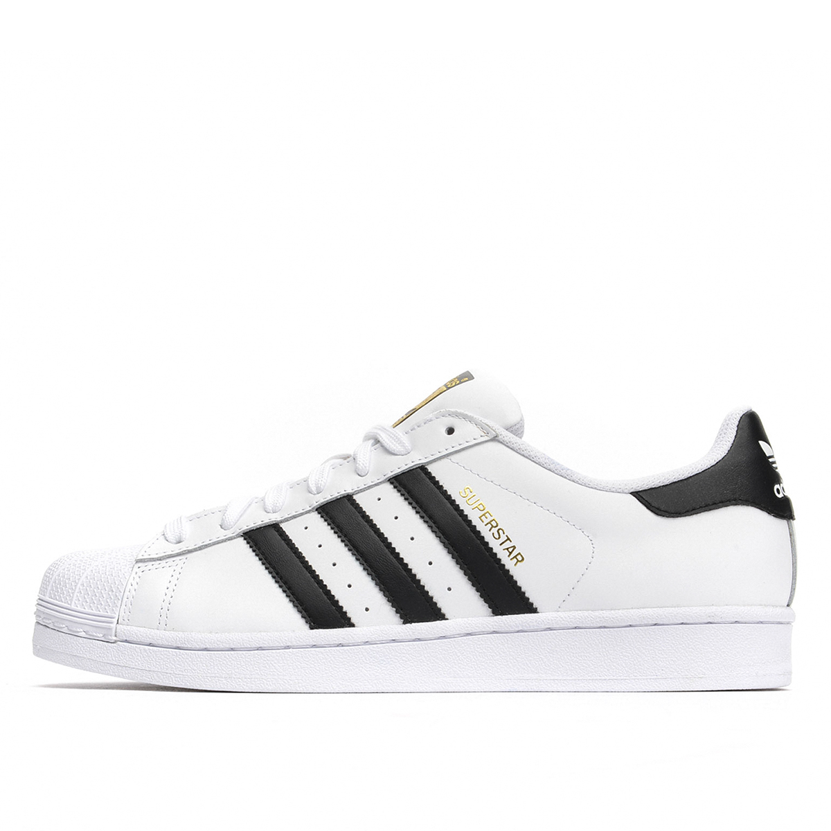Adidas Superstar White 'Gold Tongue' sneaker – authenticated on KLEKT