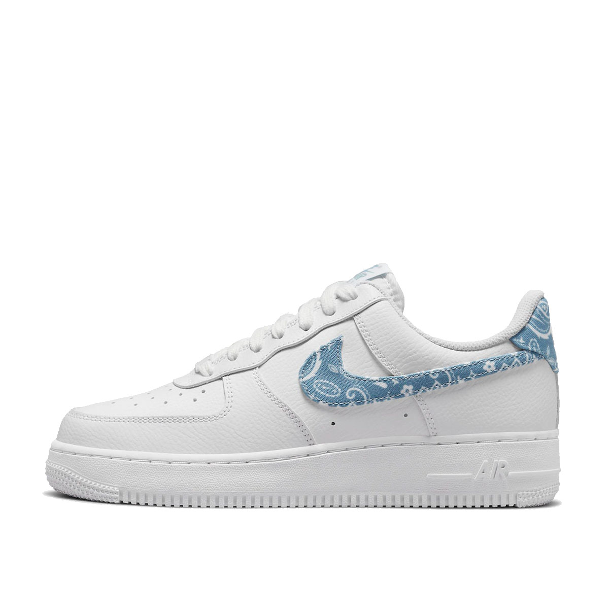 Nike WMNS Air Force 1 Low '07 Essential White Worn Blue Paisley (2021) WHITE/WORN BLUE-WHITE sneaker – authenticated on KLEKT