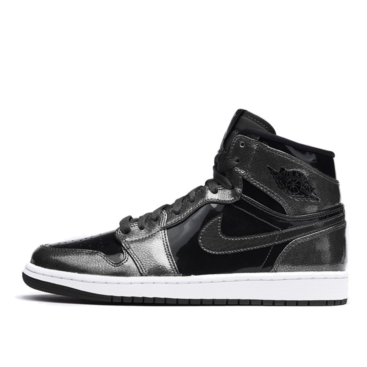 Air Jordan 1 Retro Black Patent sneaker – authenticated on KLEKT