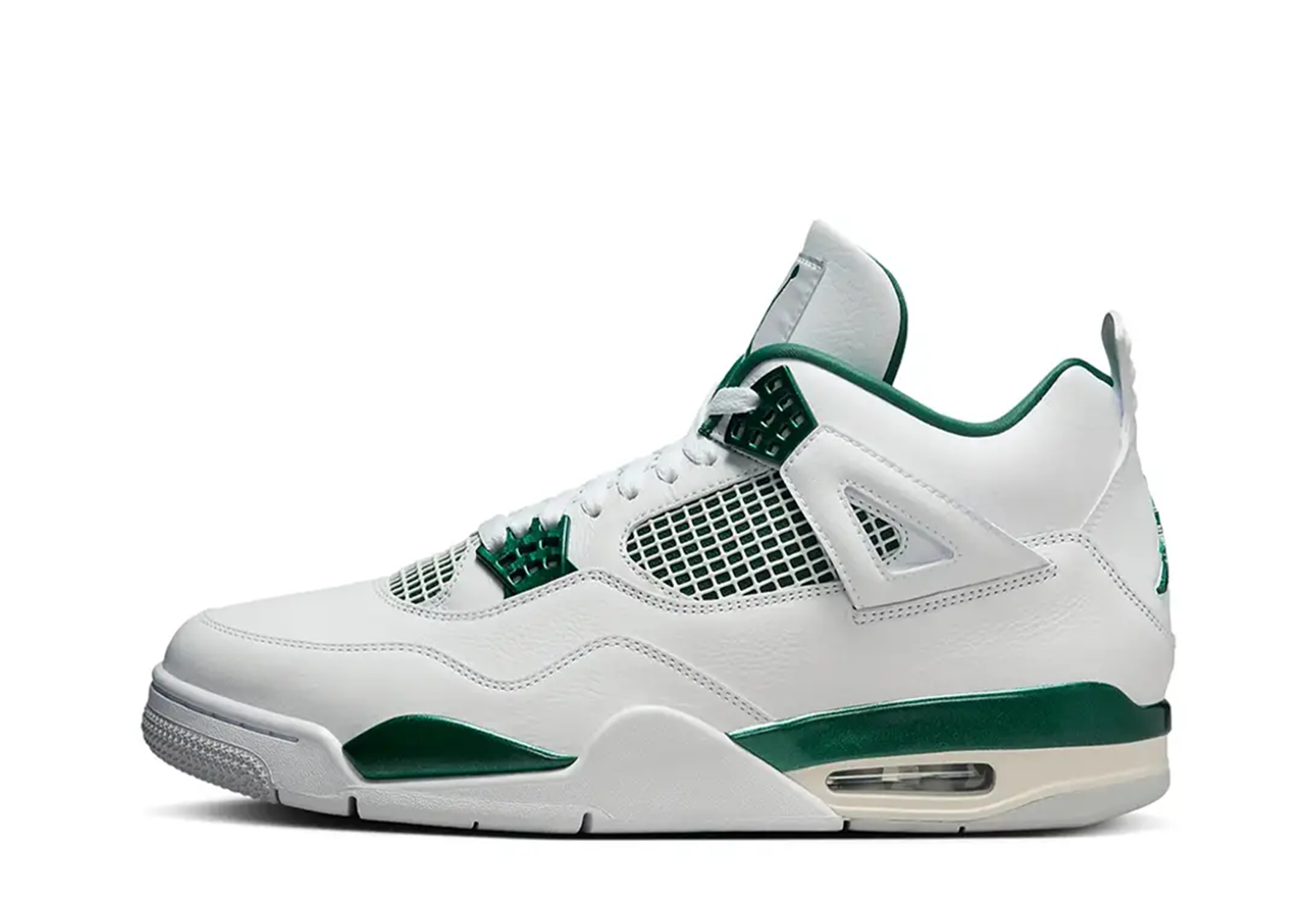 Air Jordan 4 'Oxidized Green' (2024) WHITE/OXIDIZED GREEN sneaker – authenticated on KLEKT