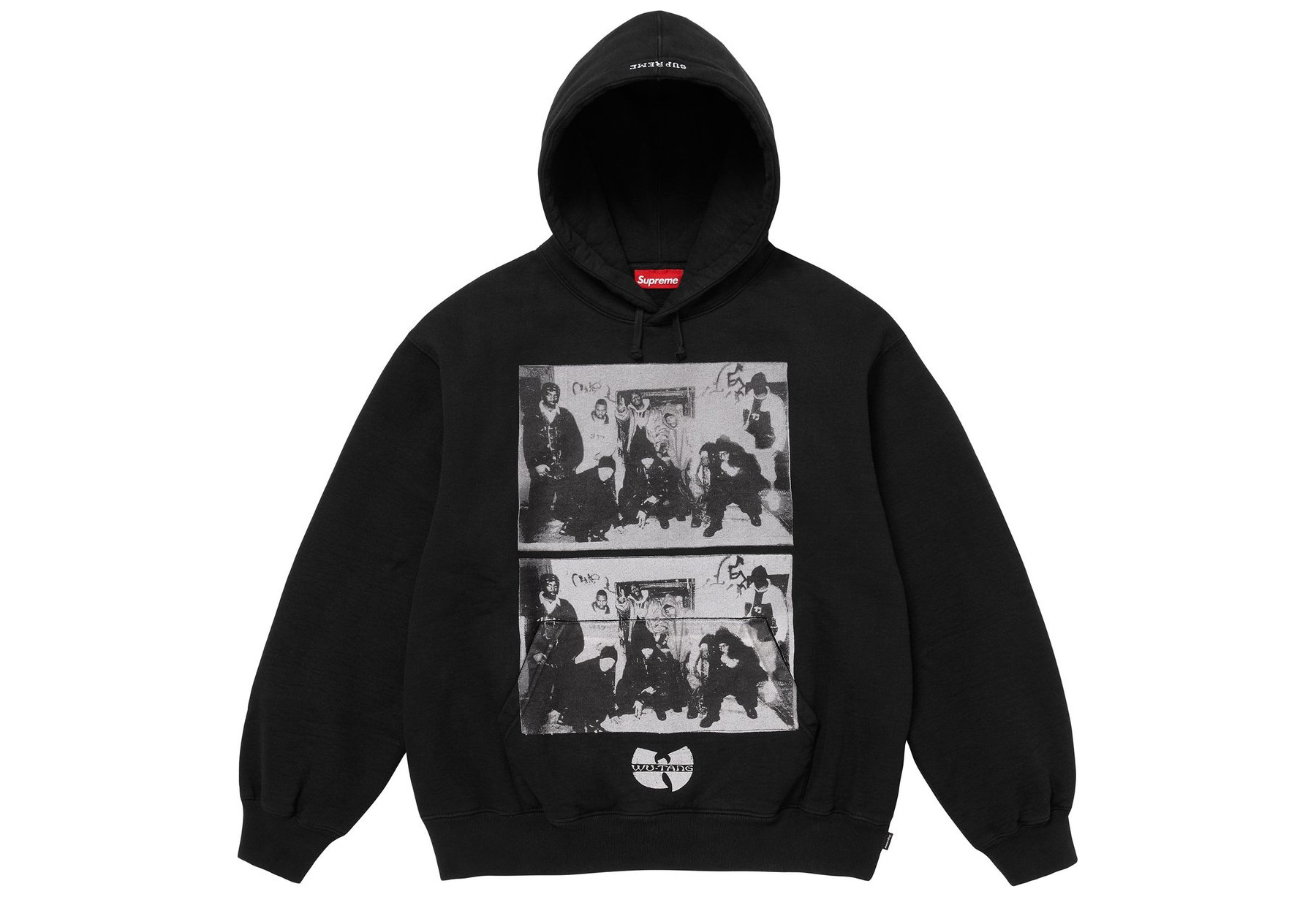 Supreme x Wu-Tang Clan Hooded Sweatshirt 'Black' (FW25) BLACK sneaker – authenticated on KLEKT