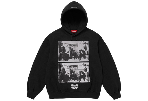 Supreme x Wu-Tang Clan Hooded Sweatshirt 'Black' (FW25) – authenticated on KLEKT