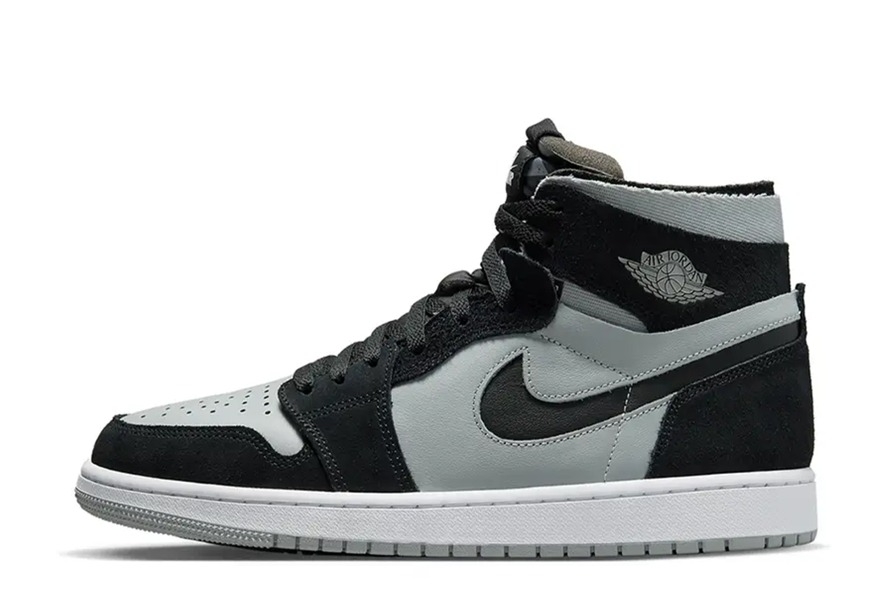 Air Jordan 1 Zoom CMFT Black Grey (2022) BLACK/GREY sneaker – authenticated on KLEKT