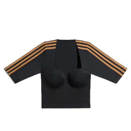 Adidas Ivy Park Circular Knit Crop Top Black (FW20)
