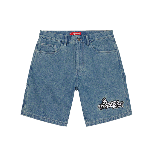 Supreme Handstyle Denim Painter Short Denim (SS21)