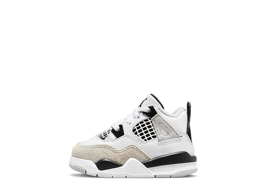 Air Jordan 4 TD Military Black (2022) WHITE/BLACK/NEUTRAL GREY sneaker – authenticated on KLEKT