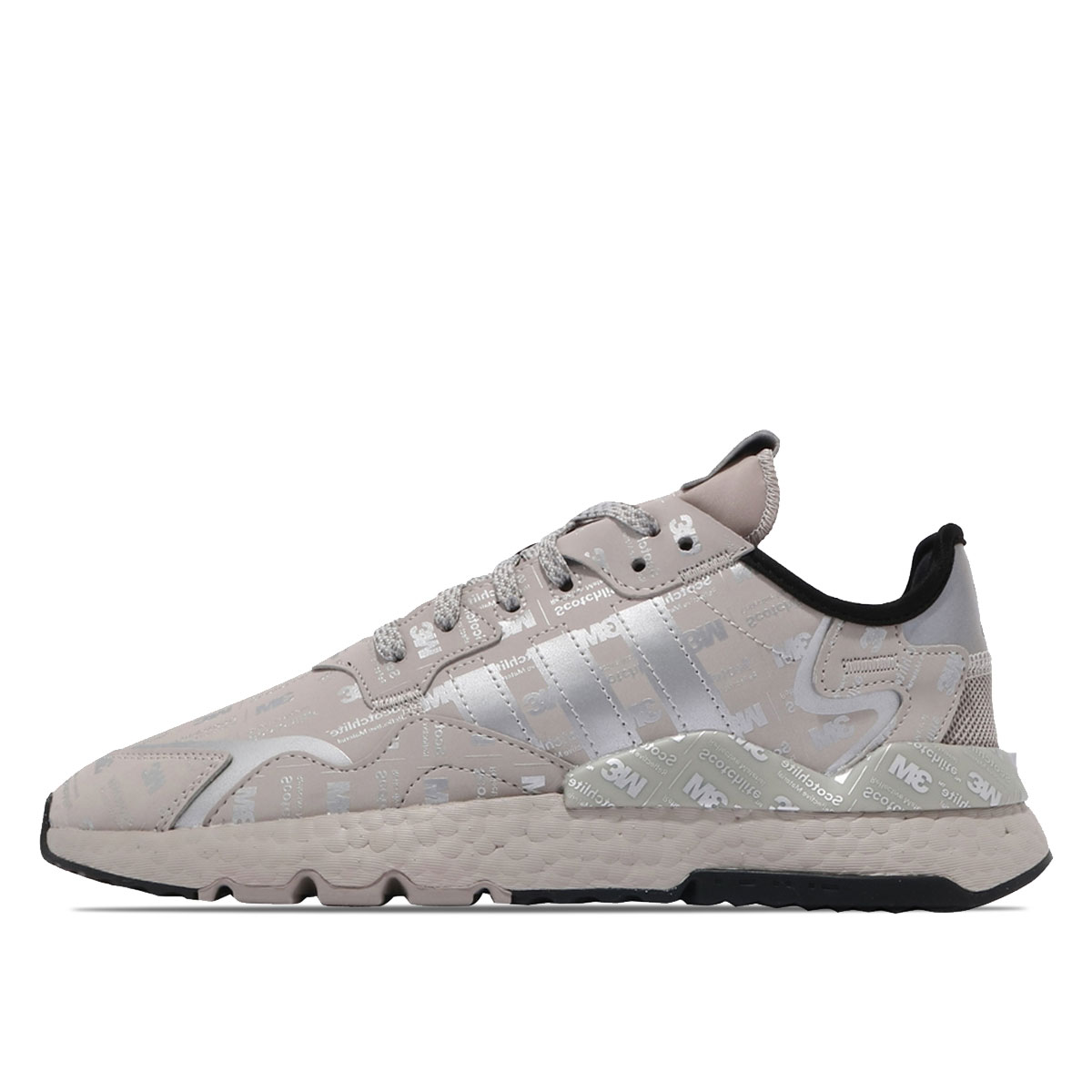 Adidas Nite Jogger 3M Grey (2020) METAL GREY/SILVER METALLIC/METAL GREY sneaker – authenticated on KLEKT