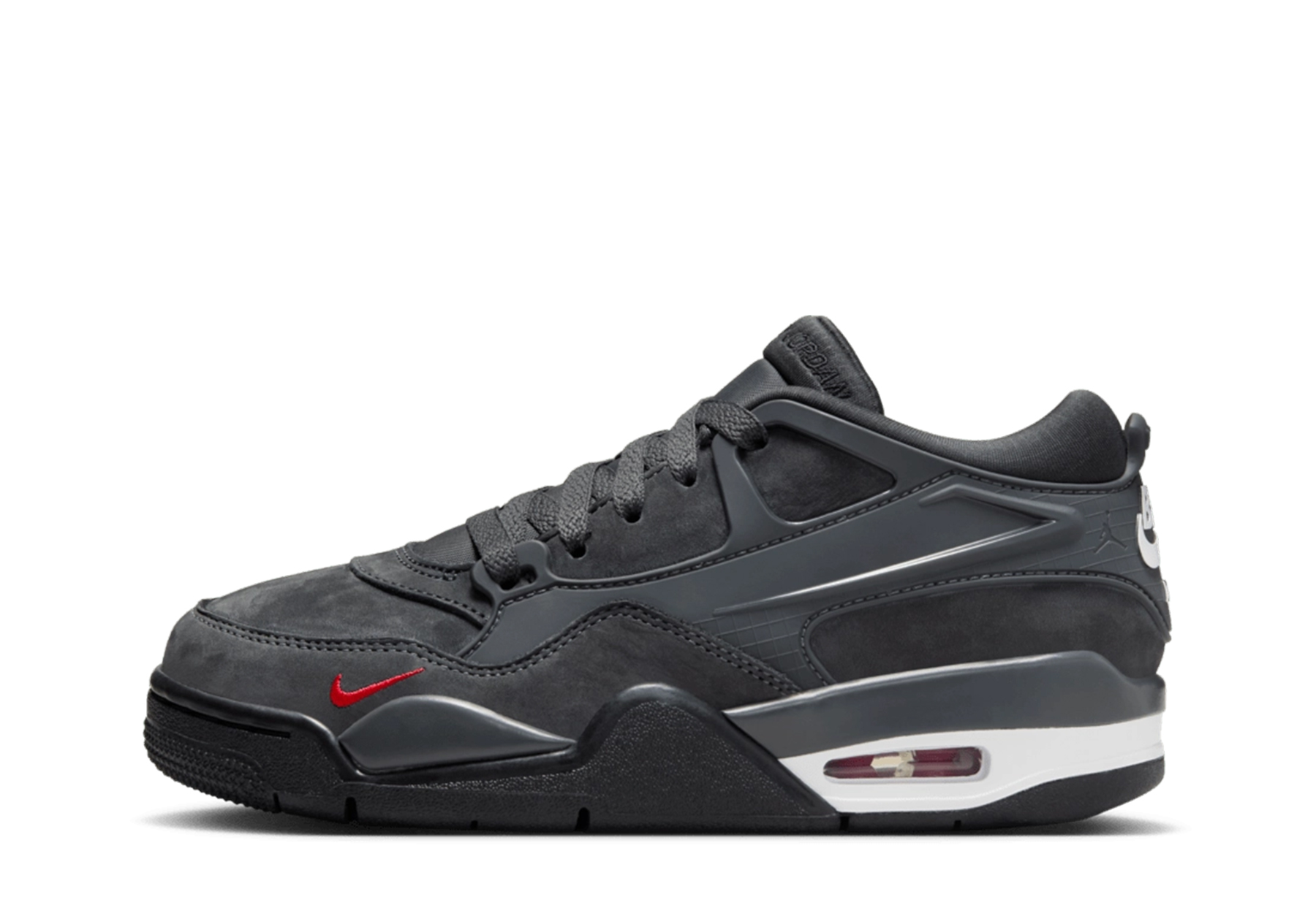 Air Jordan x Nigel Sylvester 4 RM GS 'Driveway Grey' (2024) Anthracite/Black/White sneaker – authenticated on KLEKT