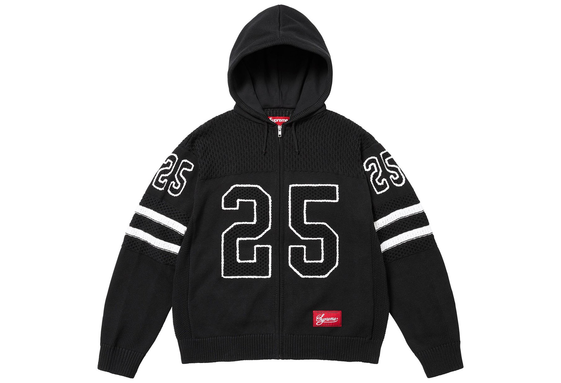 Supreme Sport Zip Up Hooded Sweater 'Black' (SS25) BLACK sneaker – authenticated on KLEKT