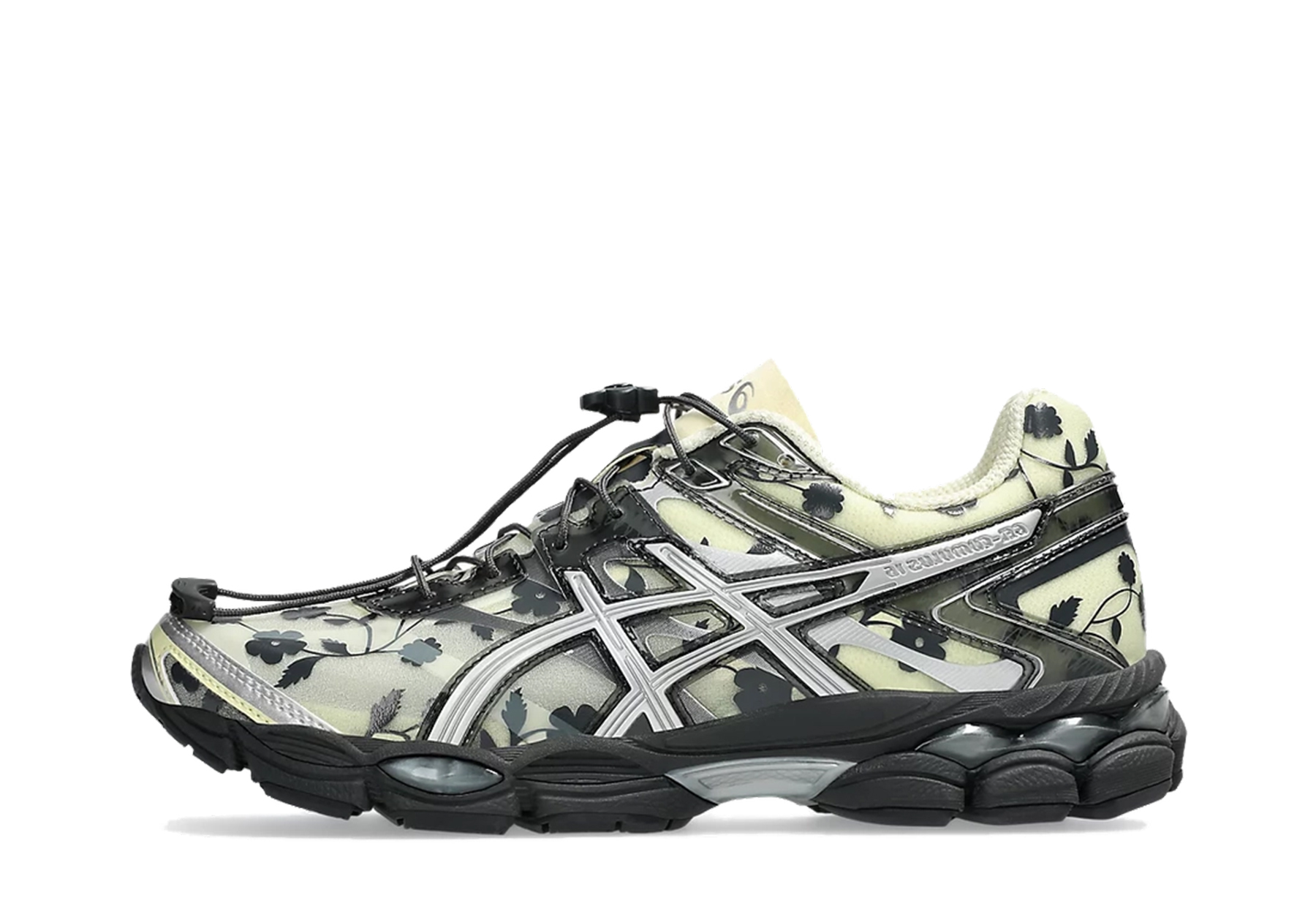 Asics x Cecilie Bahnsen GEL-CUMULUS 16 'Ivory' - Floral Pack (2025) Beige/Black sneaker – authenticated on KLEKT
