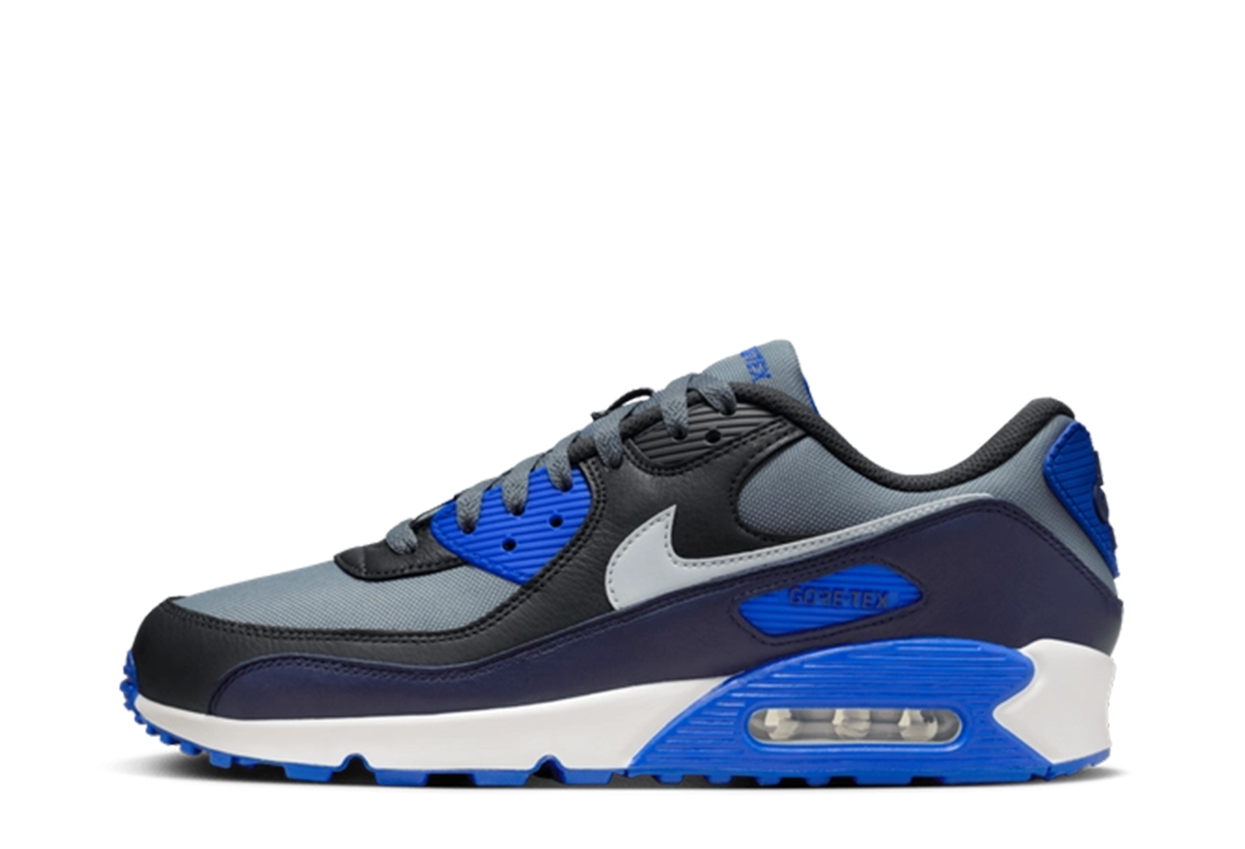 Nike Air Max 90 GORE-TEX 'Cool Grey & Obsidian' (2024) Cool Grey/Anthracite/Obsidian/Pure Platinum sneaker – authenticated on KLEKT