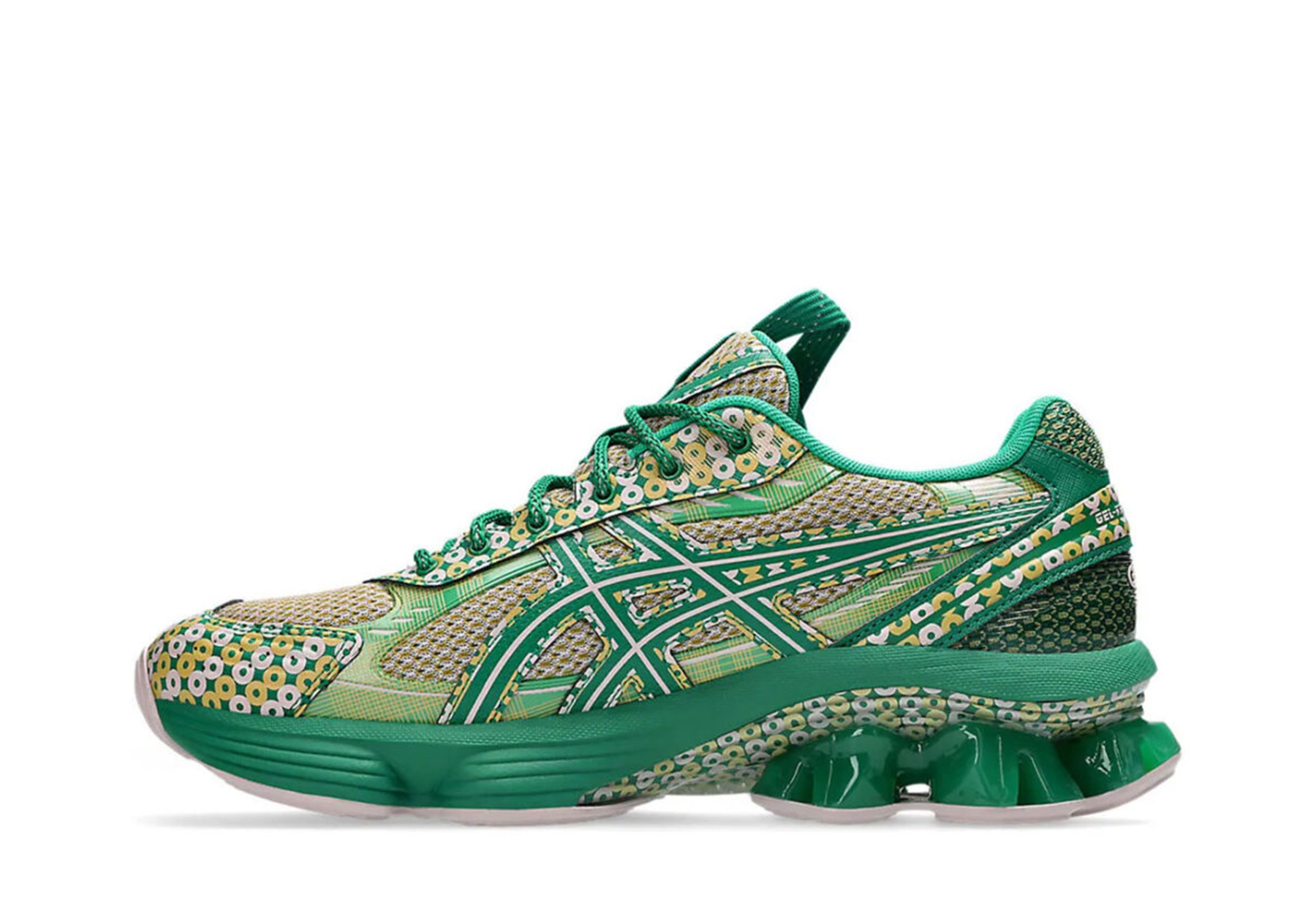 Asics x Kiko Kostadinov US7-S Gel-Kinetic Fluent 'Rose Kale' (2026) GREEN/TAN sneaker – authenticated on KLEKT