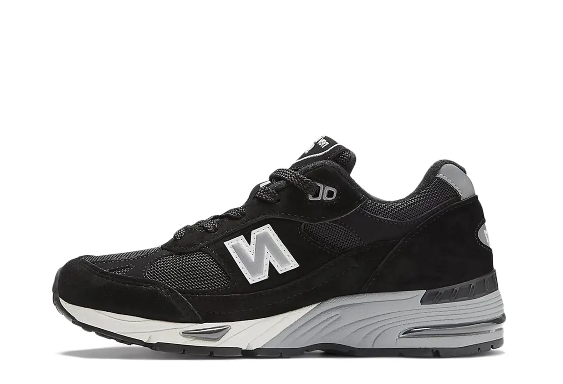 New Balance 991 Made in UK WMNS Black Silver (2023) BLACK/SILVER sneaker – authenticated on KLEKT