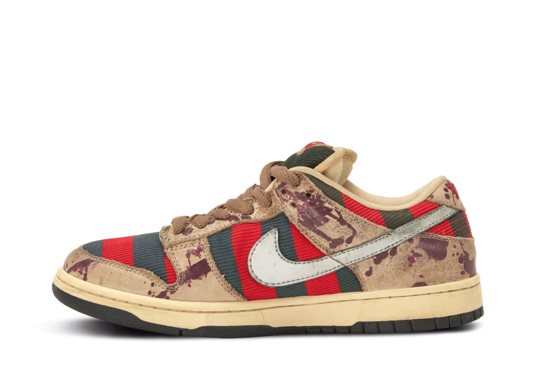 Nike SB Dunk Low 'Freddy Krueger' (2007) sneaker – authenticated on KLEKT