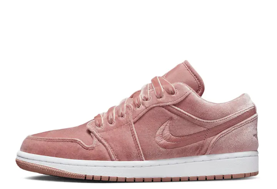 Air Jordan 1 Low WMNS Pink Velvet (2022) PINK VELVET sneaker – authenticated on KLEKT
