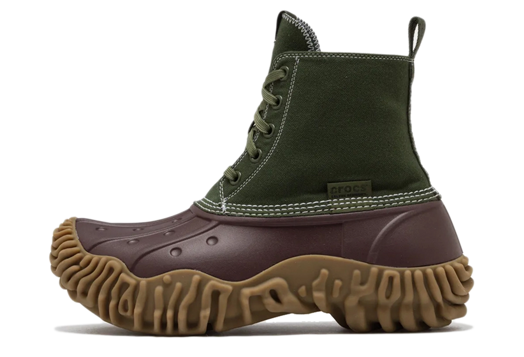 Crocs x Salehe Bembury Cypress Boot 'Mallard' (2024) Mallard/Brown/Gum sneaker – authenticated on KLEKT