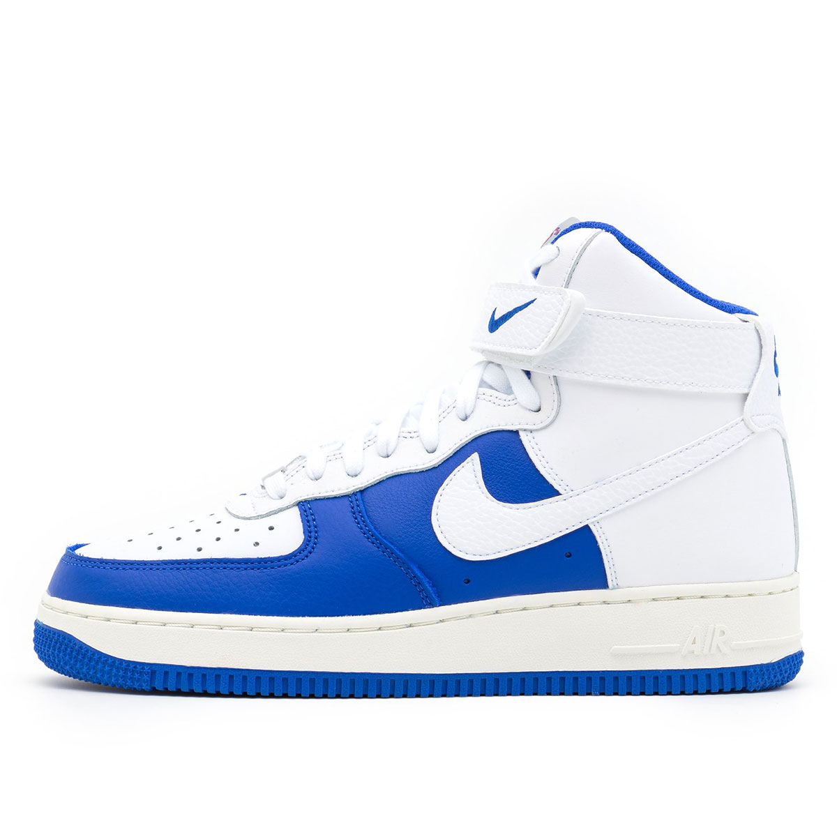 Nike Air Force 1 High '07 LV8 NBA 75th Anniversary Hyper Royal (2021) WHITE/WHITE/HYPER ROYAL/SAIL sneaker – authenticated on KLEKT