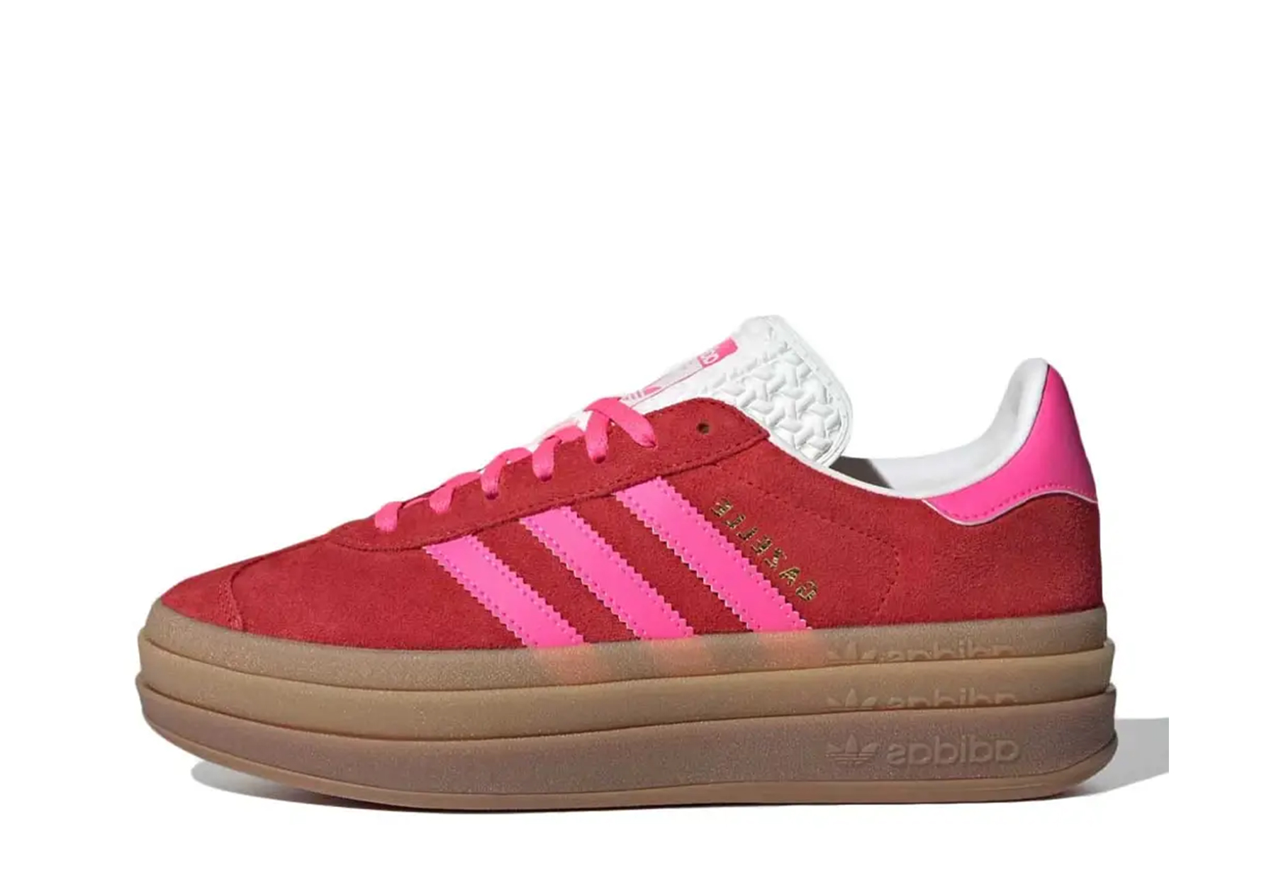 Adidas Gazelle Bold WMNS 'Collegiate Red Pink' (2024) COLLEGIATE RED/PINK sneaker – authenticated on KLEKT