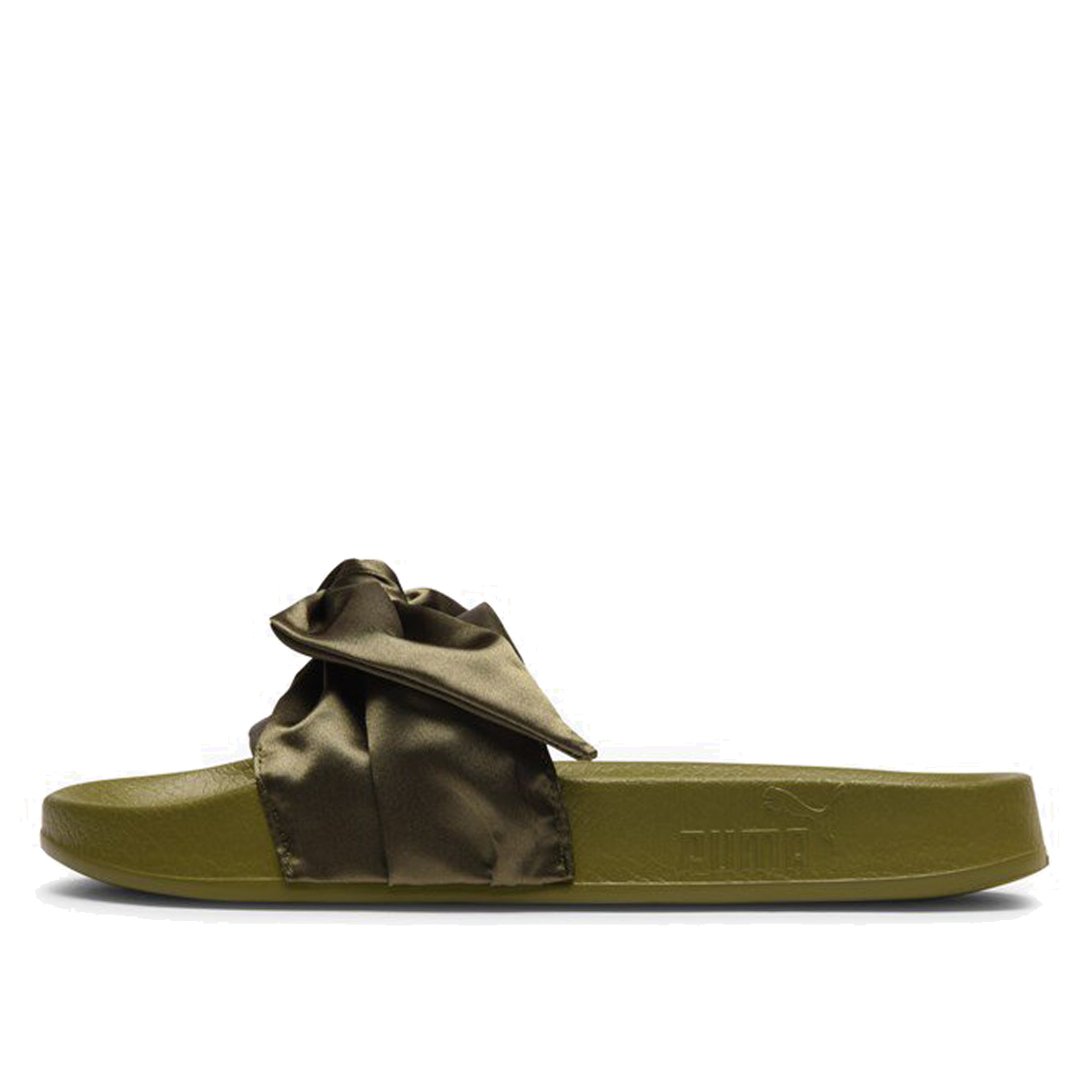 Puma x Fenty Womens Bow Slide Rihanna Olive (2017) sneaker – authenticated on KLEKT