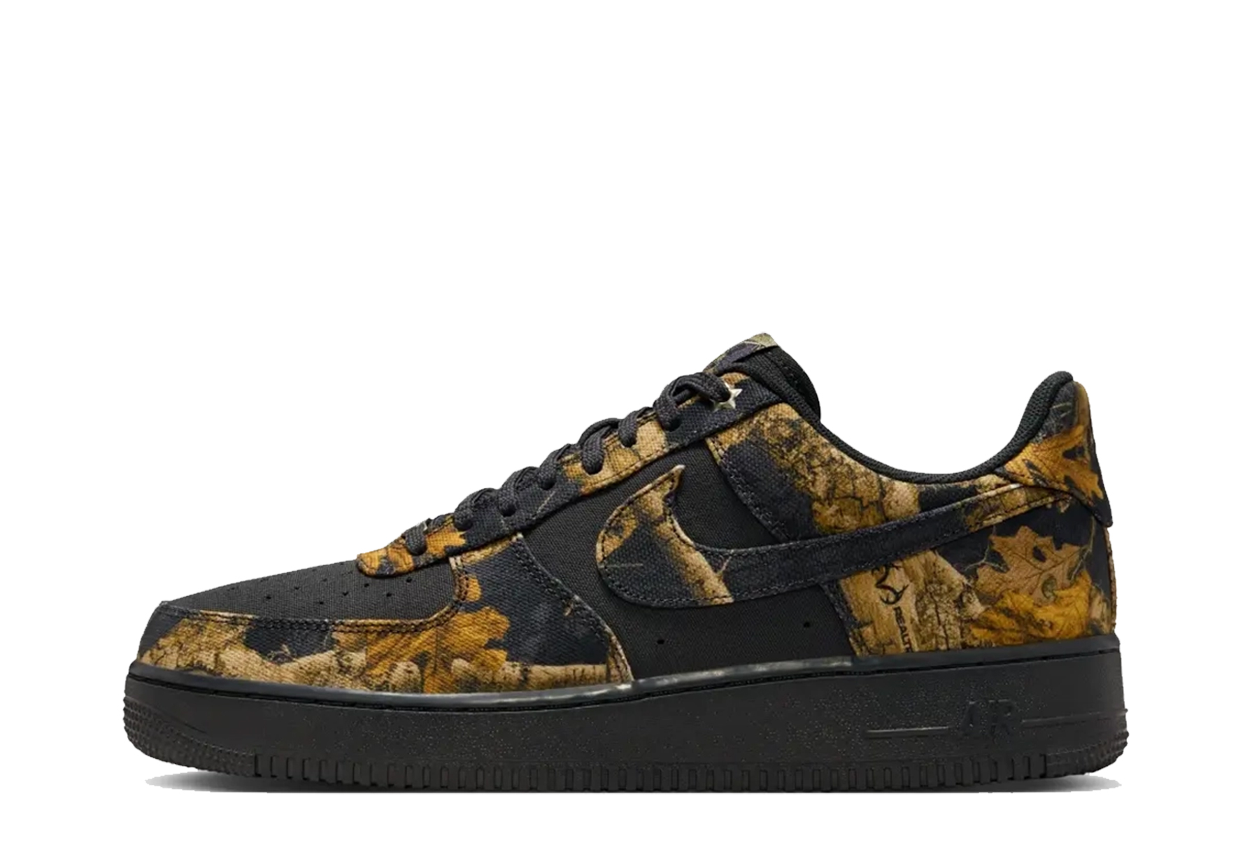 Nike Air Force 1 ‘Black’ - Realtree Camo Pack (2025) Black sneaker – authenticated on KLEKT
