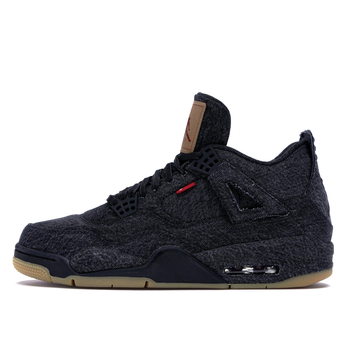 Air Jordan x Levi's 4 Denim Levis Black/Black (Blank Tag) (2018) sneaker – authenticated on KLEKT