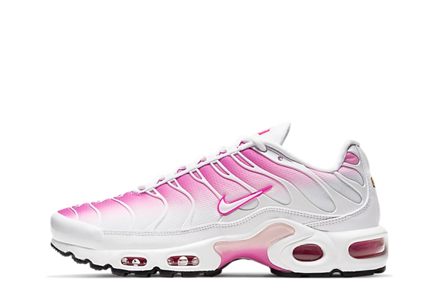 Nike Air Max Plus WMNS 'Pink Foam' (2025) White/Pink Foam/Black/Fire Pink sneaker – authenticated on KLEKT