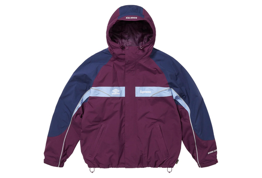 Supreme x Umbro Gore-Tex Hooded Jacket 'Dark Purple' (SS25) – authenticated on KLEKT