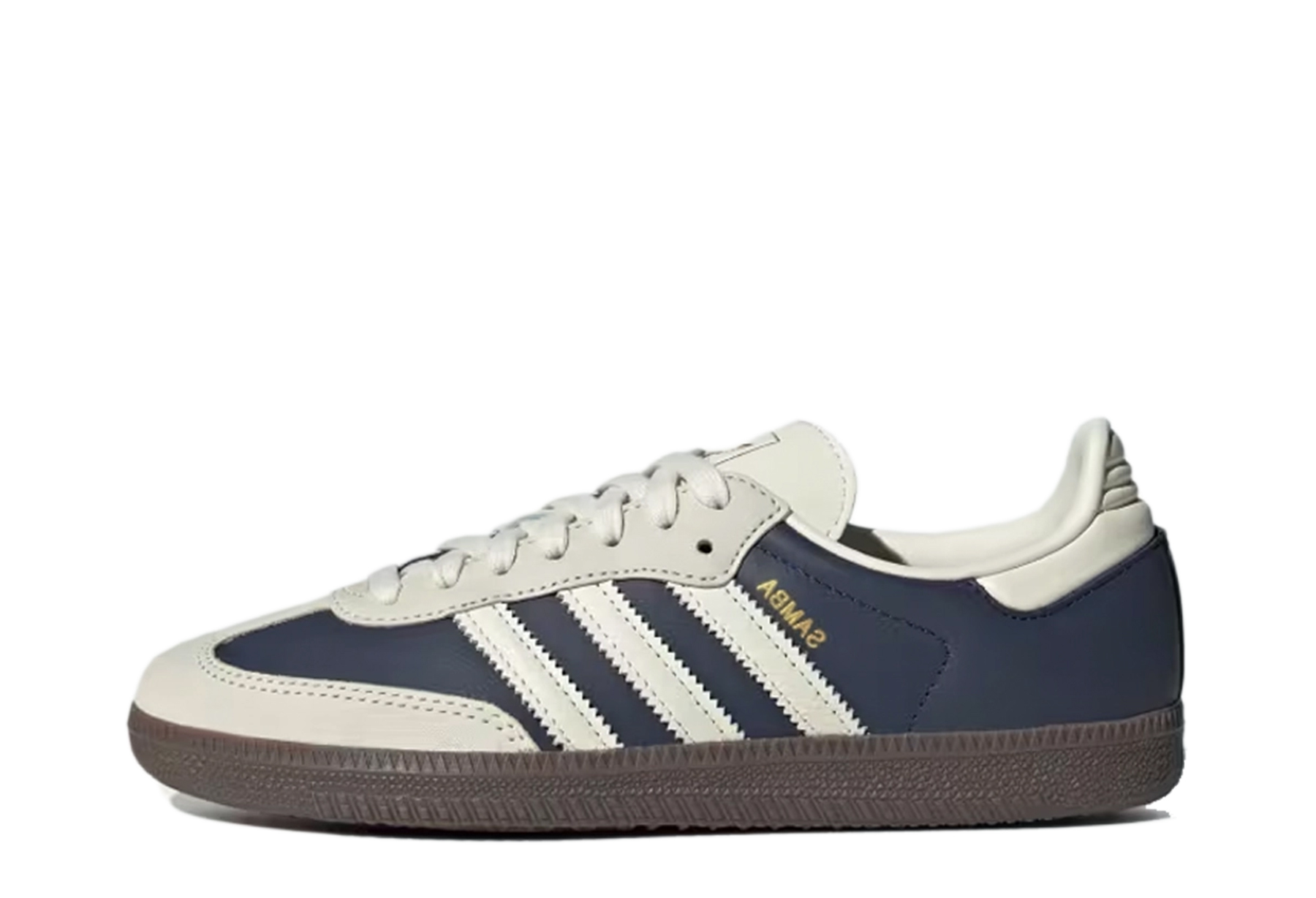 Adidas Samba OG WMNS 'Night Indigo' (2024) Night Indigo/Cream White/Gold Metallic sneaker – authenticated on KLEKT