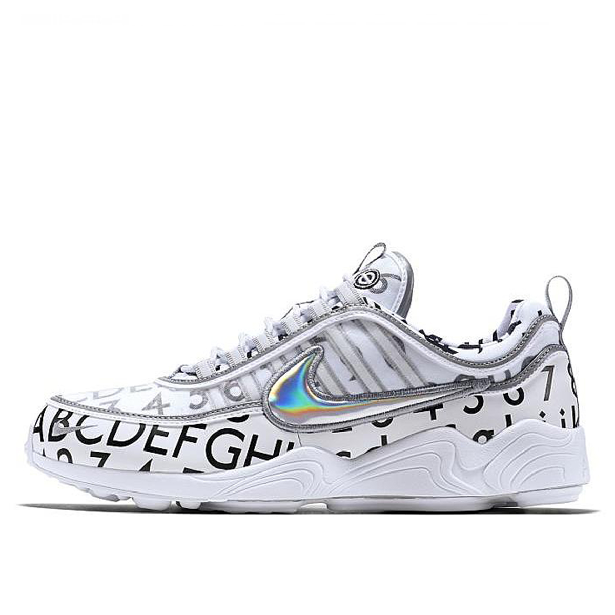 Nike Air Zoom Spiridon Roundel White sneaker – authenticated on KLEKT