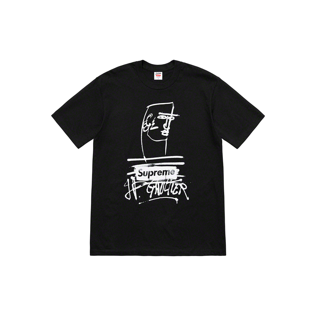 Jean Paul GAULTIER×Supreme☆19SS/Shirt Supreme x Jean Paul Gaultier T-Shirt JPG Tee Black (SS19